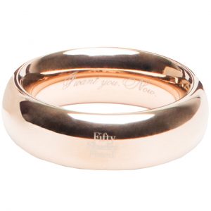 Fifty Shades Freed Steel Love Ring